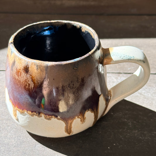 Handmade 16oz Stoneware Mug - Root Beer