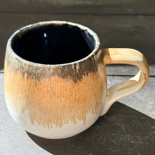Handmade 16oz Stoneware Mug - Root Beer