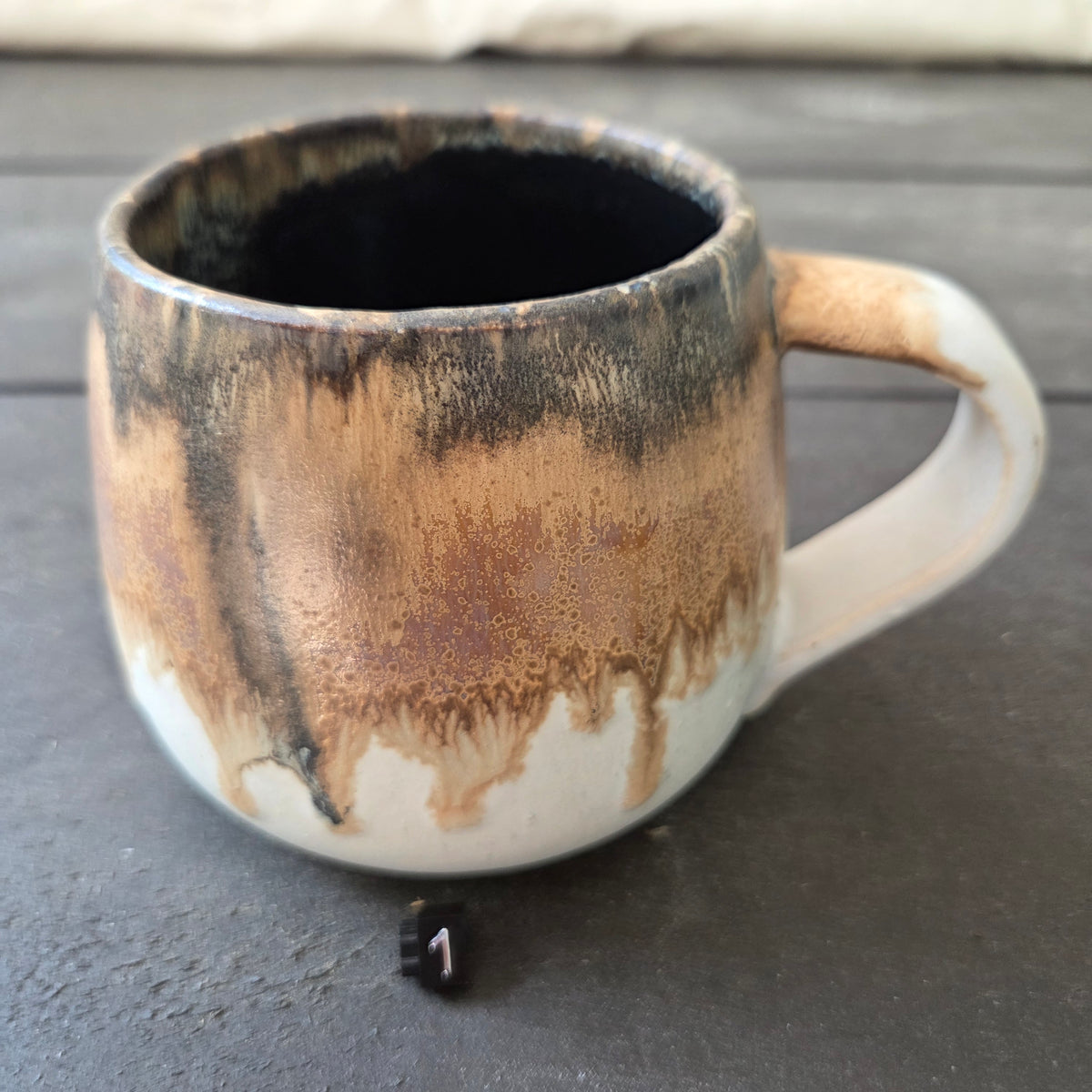 Handmade 16oz Stoneware Mug #1 | Northern Michigan Pottery | Perfectly Imperfect Pottery Coffee Cup | Made with Love by Got Mug Pottery