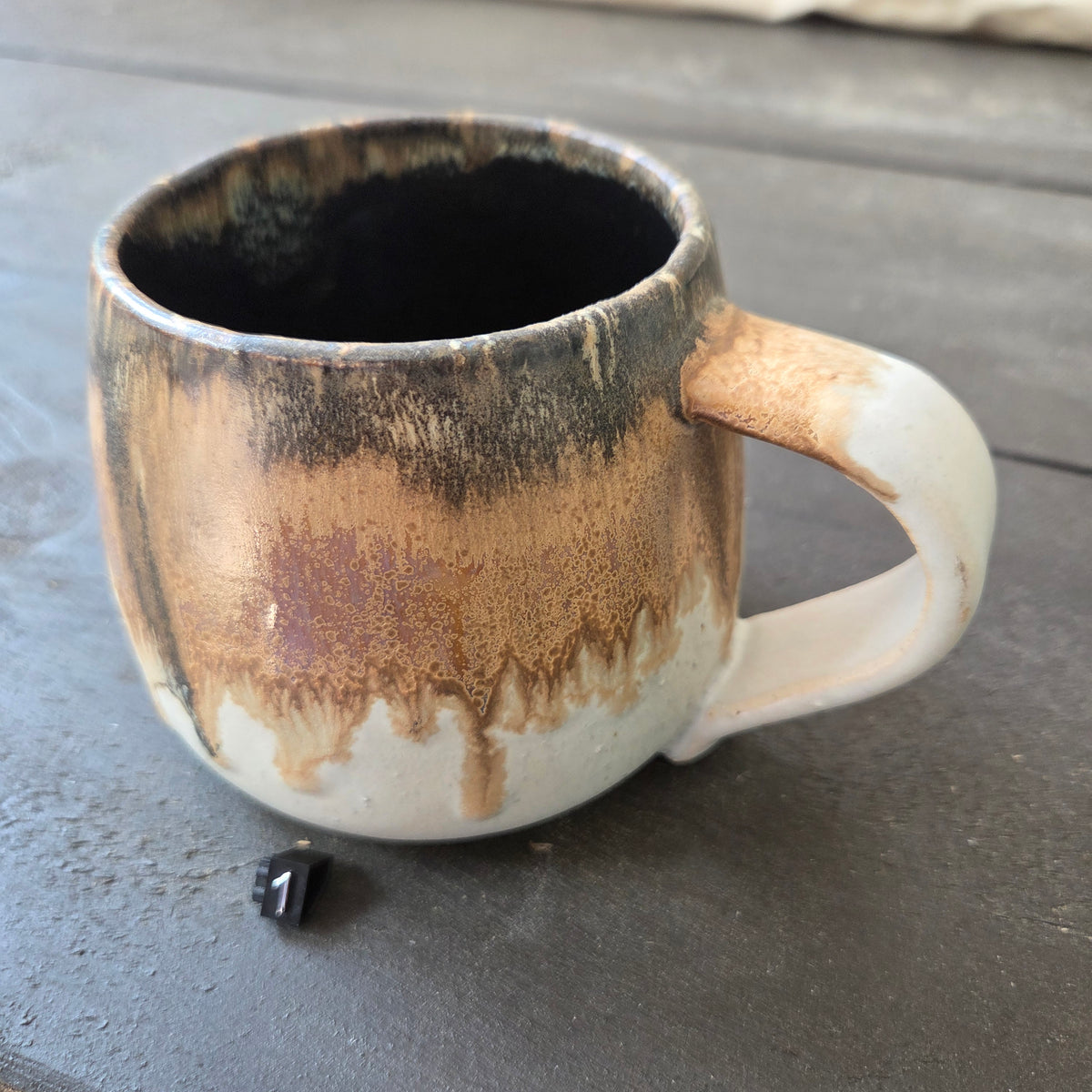 Handmade 16oz Stoneware Mug #1 | Northern Michigan Pottery | Perfectly Imperfect Pottery Coffee Cup | Made with Love by Got Mug Pottery