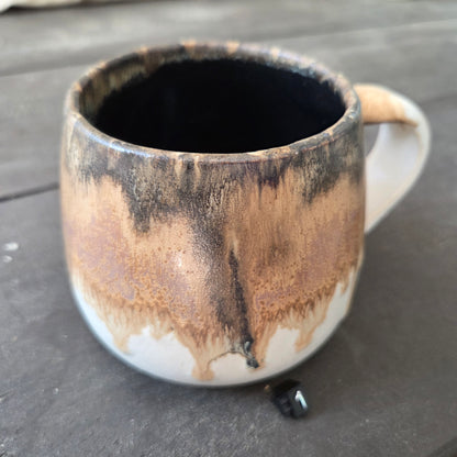 Handmade 16oz Stoneware Mug #1 | Northern Michigan Pottery | Perfectly Imperfect Pottery Coffee Cup | Made with Love by Got Mug Pottery