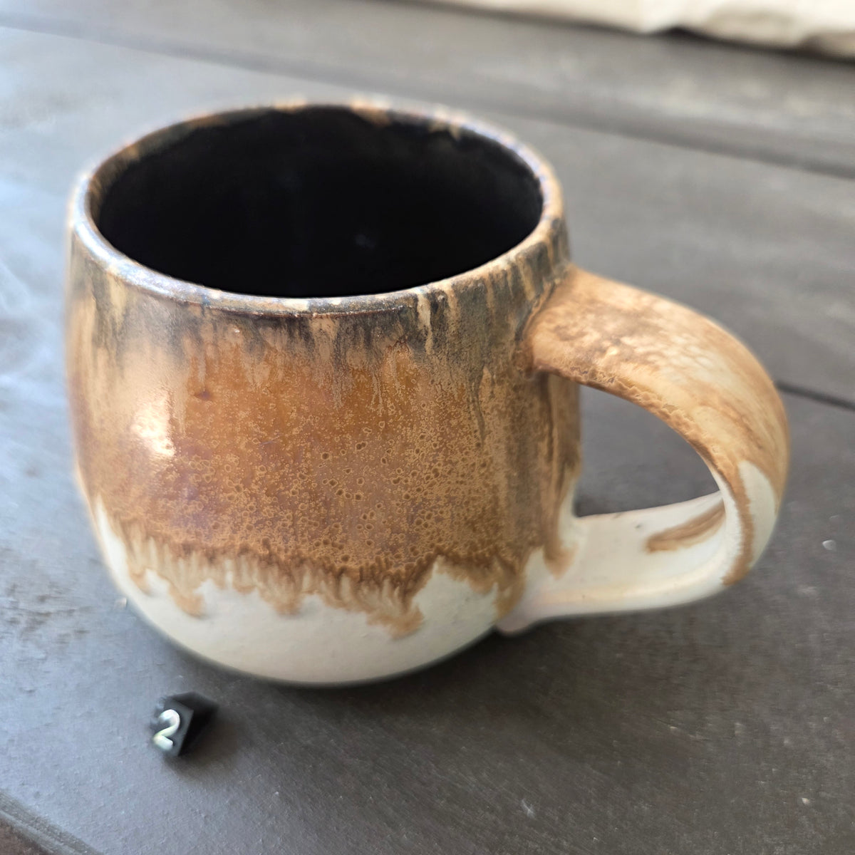 Handmade 16oz Stoneware Mug #2 | Northern Michigan Pottery | Perfectly Imperfect Pottery Coffee Cup | Made with Love by Got Mug Pottery