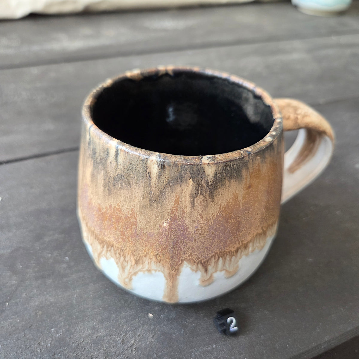 Handmade 16oz Stoneware Mug #2 | Northern Michigan Pottery | Perfectly Imperfect Pottery Coffee Cup | Made with Love by Got Mug Pottery