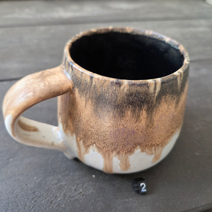 Handmade 16oz Stoneware Mug #2 | Northern Michigan Pottery | Perfectly Imperfect Pottery Coffee Cup | Made with Love by Got Mug Pottery