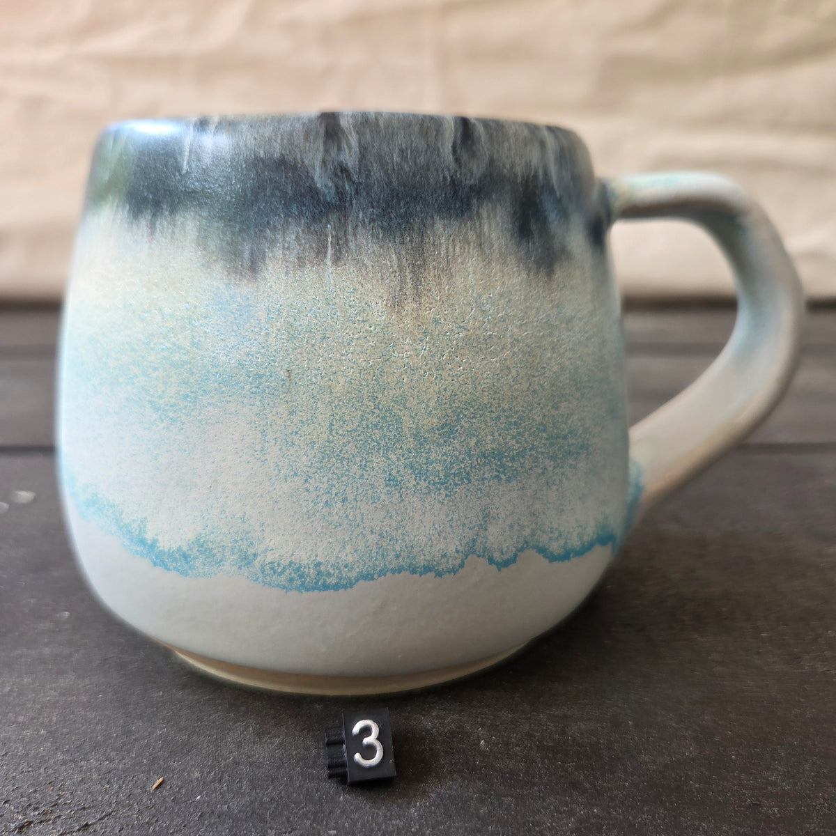 Handmade 16oz Stoneware Mug #3 | Northern Michigan Pottery | Perfectly Imperfect Pottery Coffee Cup | Made with Love by Got Mug Pottery