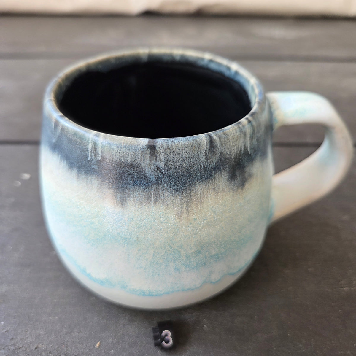 Handmade 16oz Stoneware Mug #3 | Northern Michigan Pottery | Perfectly Imperfect Pottery Coffee Cup | Made with Love by Got Mug Pottery