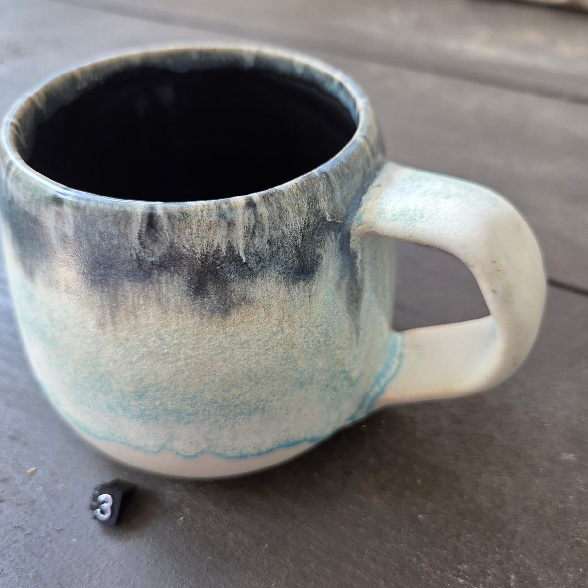 Handmade 16oz Stoneware Mug #3 | Northern Michigan Pottery | Perfectly Imperfect Pottery Coffee Cup | Made with Love by Got Mug Pottery