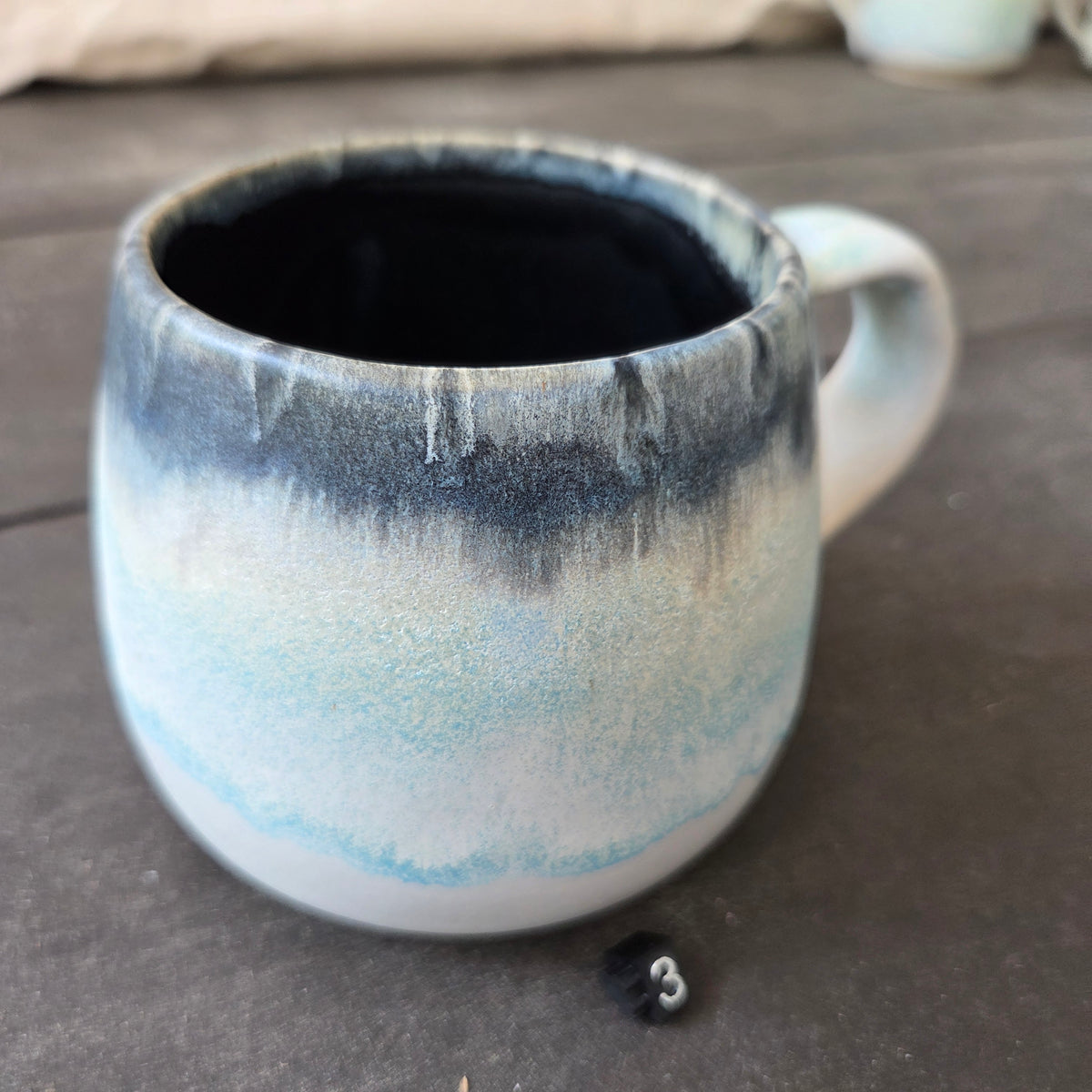 Handmade 16oz Stoneware Mug #3 | Northern Michigan Pottery | Perfectly Imperfect Pottery Coffee Cup | Made with Love by Got Mug Pottery