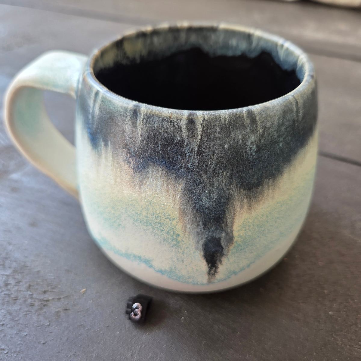 Handmade 16oz Stoneware Mug #3 | Northern Michigan Pottery | Perfectly Imperfect Pottery Coffee Cup | Made with Love by Got Mug Pottery