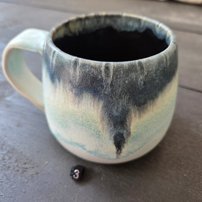 Handmade 16oz Stoneware Mug #3 | Northern Michigan Pottery | Perfectly Imperfect Pottery Coffee Cup | Made with Love by Got Mug Pottery