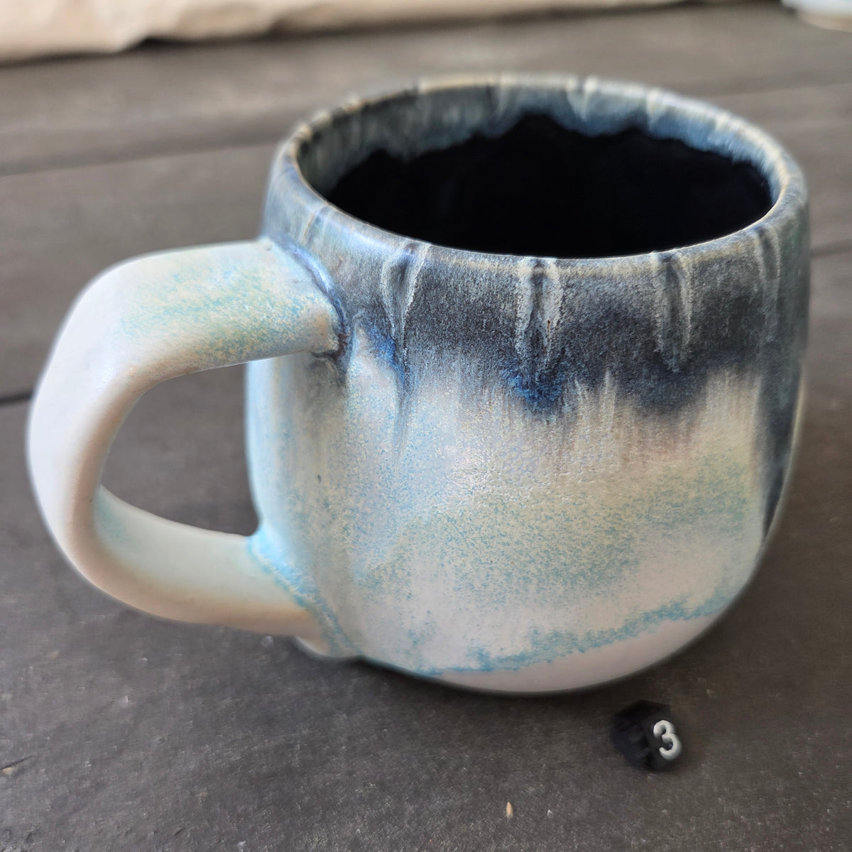 Handmade 16oz Stoneware Mug #3 | Northern Michigan Pottery | Perfectly Imperfect Pottery Coffee Cup | Made with Love by Got Mug Pottery