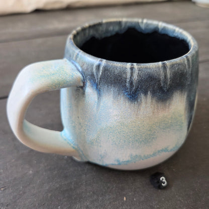Handmade 16oz Stoneware Mug #3 | Northern Michigan Pottery | Perfectly Imperfect Pottery Coffee Cup | Made with Love by Got Mug Pottery