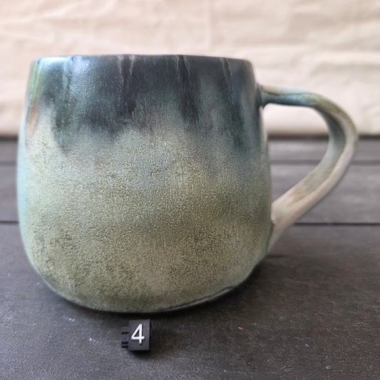 Handmade 16oz Stoneware Mug #4 | Northern Michigan Pottery | Perfectly Imperfect Pottery Coffee Cup | Made with Love by Got Mug Pottery