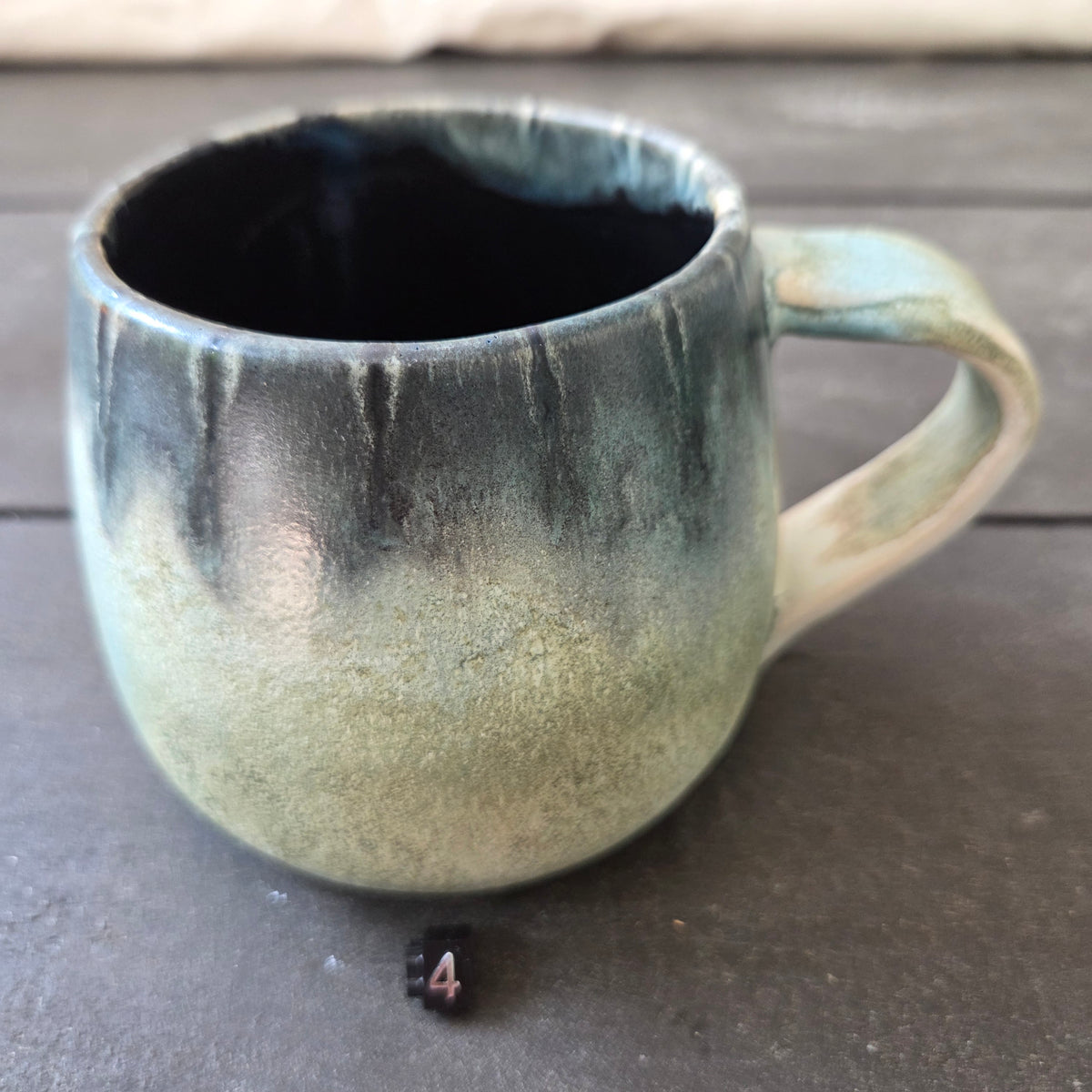 Handmade 16oz Stoneware Mug #4 | Northern Michigan Pottery | Perfectly Imperfect Pottery Coffee Cup | Made with Love by Got Mug Pottery
