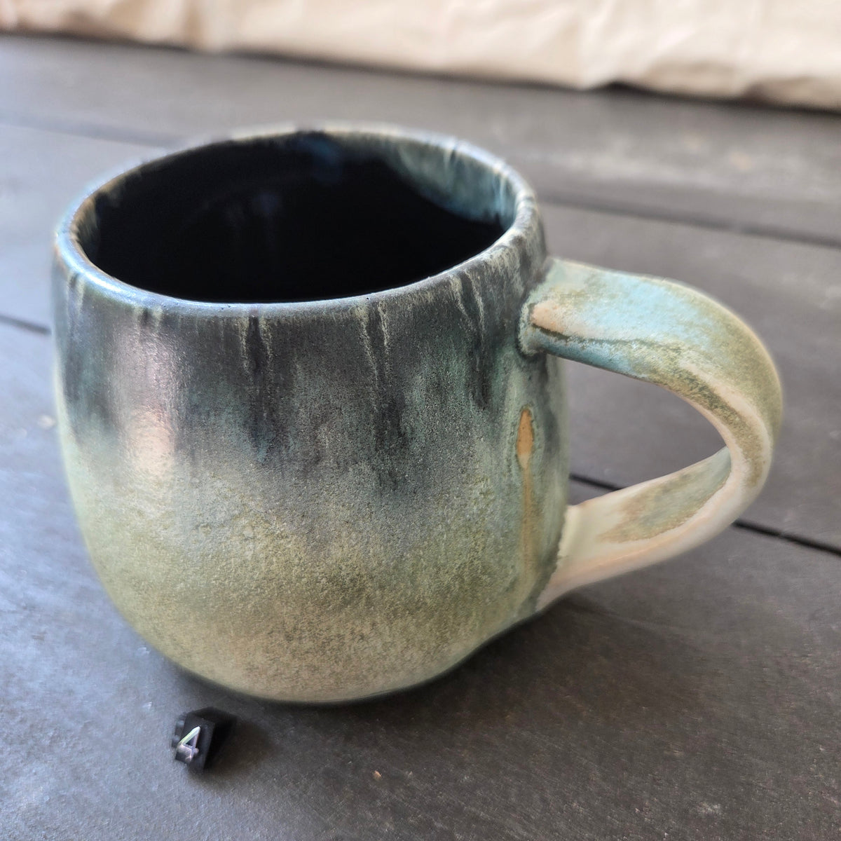 Handmade 16oz Stoneware Mug #4 | Northern Michigan Pottery | Perfectly Imperfect Pottery Coffee Cup | Made with Love by Got Mug Pottery