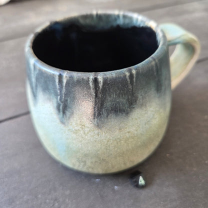 Handmade 16oz Stoneware Mug #4 | Northern Michigan Pottery | Perfectly Imperfect Pottery Coffee Cup | Made with Love by Got Mug Pottery