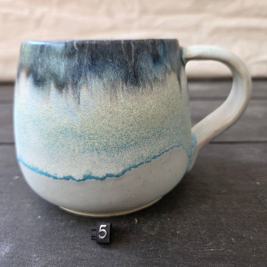Handmade 16oz Stoneware Mug #5 | Northern Michigan Pottery | Perfectly Imperfect Pottery Coffee Cup | Made with Love by Got Mug Pottery5