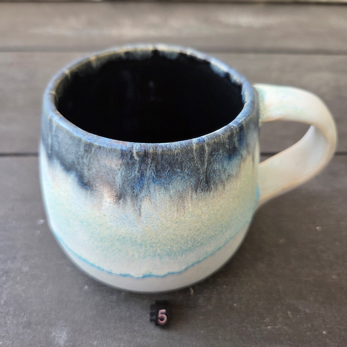 Handmade 16oz Stoneware Mug #5 | Northern Michigan Pottery | Perfectly Imperfect Pottery Coffee Cup | Made with Love by Got Mug Pottery5