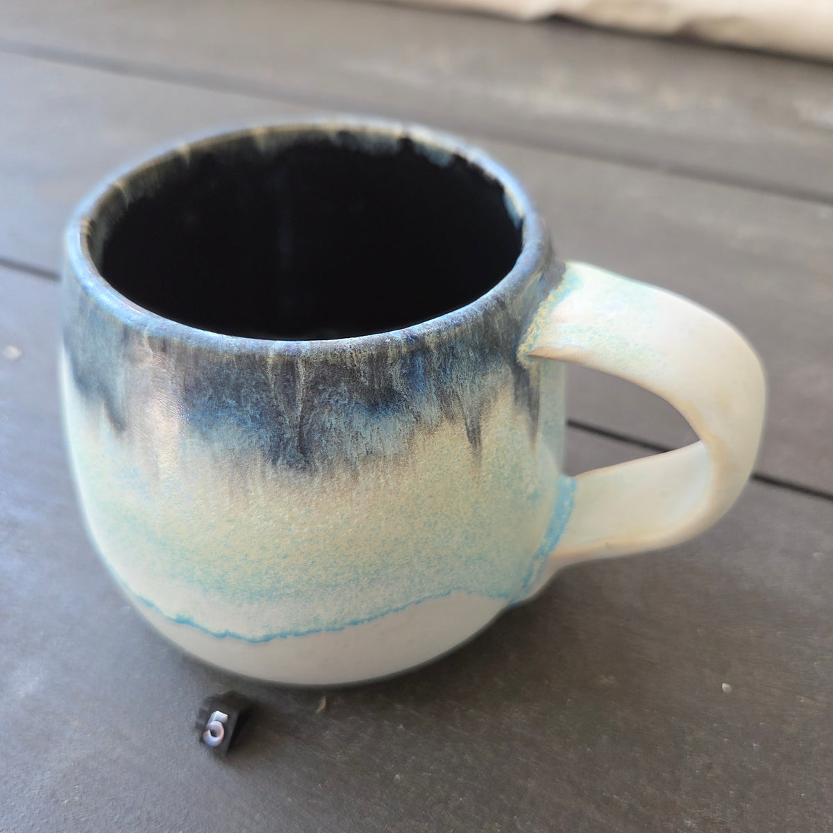 Handmade 16oz Stoneware Mug #5 | Northern Michigan Pottery | Perfectly Imperfect Pottery Coffee Cup | Made with Love by Got Mug Pottery5