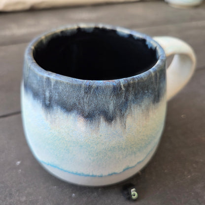 Handmade 16oz Stoneware Mug #5 | Northern Michigan Pottery | Perfectly Imperfect Pottery Coffee Cup | Made with Love by Got Mug Pottery5
