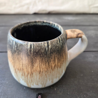 Handmade 16oz Stoneware Mug #6 | Northern Michigan Pottery | Perfectly Imperfect Pottery Coffee Cup | Made with Love by Got Mug Pottery