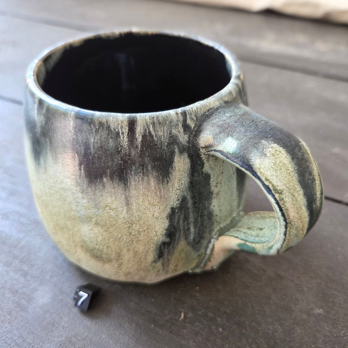 Handmade 16oz Stoneware Mug #7 | Northern Michigan Pottery | Perfectly Imperfect Pottery Coffee Cup | Made with Love by Got Mug Pottery