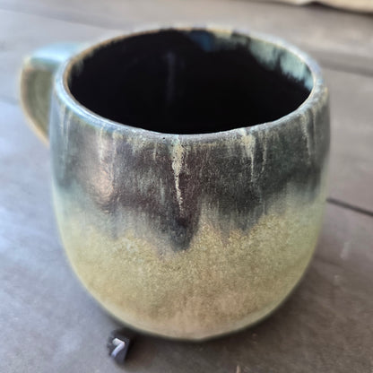 Handmade 16oz Stoneware Mug #7 | Northern Michigan Pottery | Perfectly Imperfect Pottery Coffee Cup | Made with Love by Got Mug Pottery