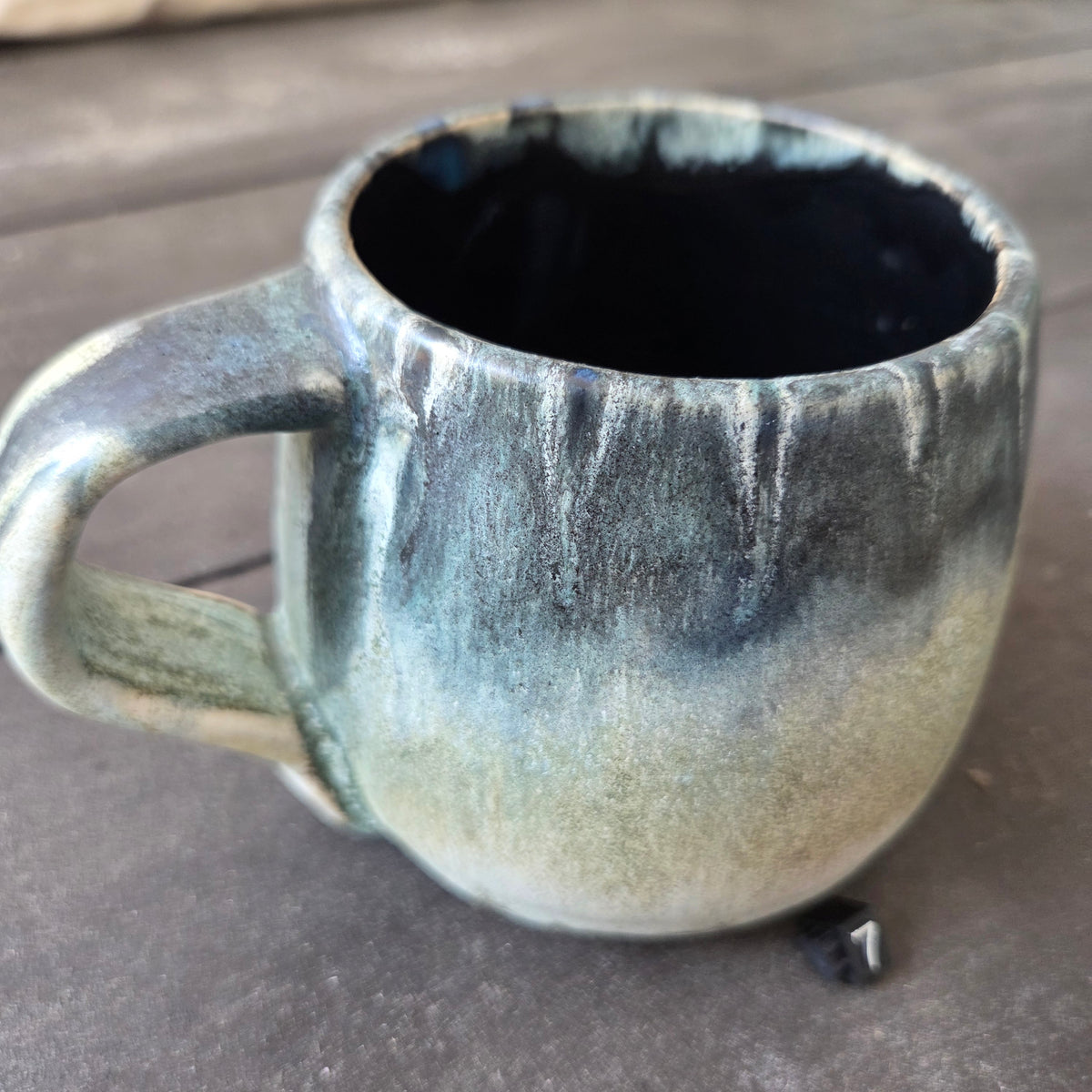 Handmade 16oz Stoneware Mug #7 | Northern Michigan Pottery | Perfectly Imperfect Pottery Coffee Cup | Made with Love by Got Mug Pottery
