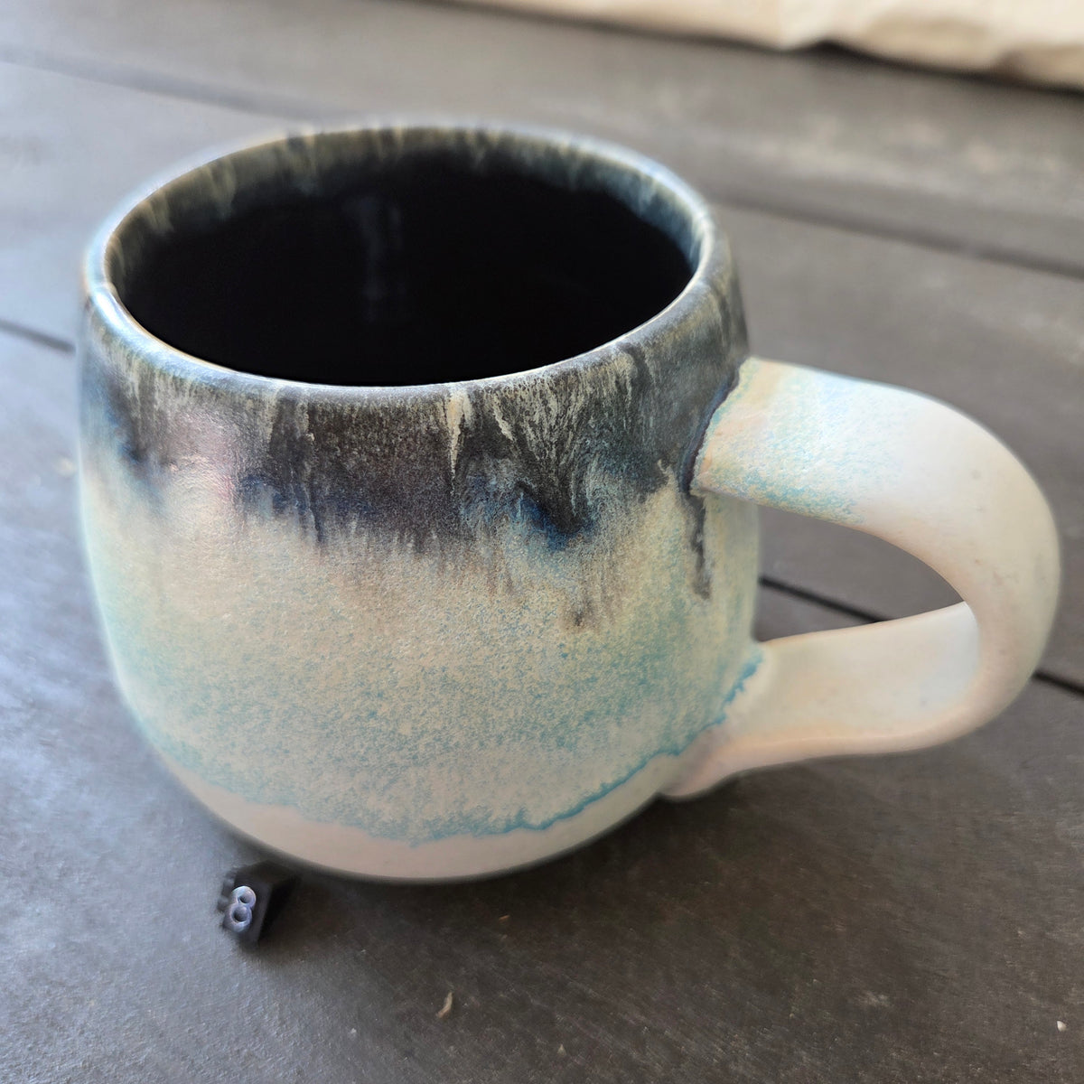 Handmade 16oz Stoneware Mug #8 | Northern Michigan Pottery | Perfectly Imperfect Pottery Coffee Cup | Made with Love by Got Mug Pottery