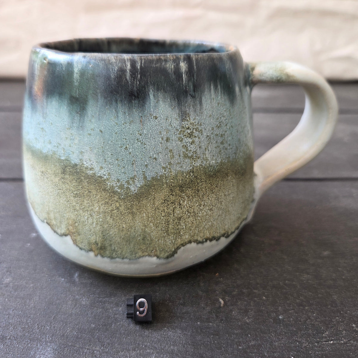 Handmade 16oz Stoneware Mug #9 | Northern Michigan Pottery | Perfectly Imperfect Pottery Coffee Cup | Made with Love by Got Mug Pottery