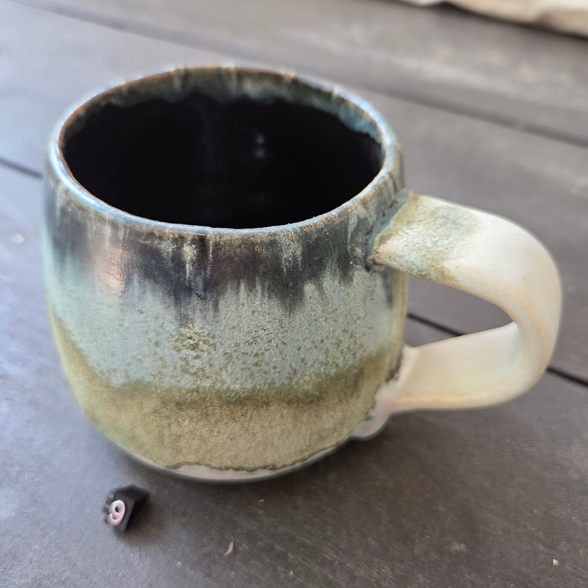 Handmade 16oz Stoneware Mug #9 | Northern Michigan Pottery | Perfectly Imperfect Pottery Coffee Cup | Made with Love by Got Mug Pottery