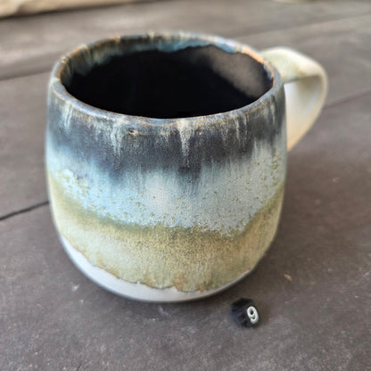 Handmade 16oz Stoneware Mug #9 | Northern Michigan Pottery | Perfectly Imperfect Pottery Coffee Cup | Made with Love by Got Mug Pottery