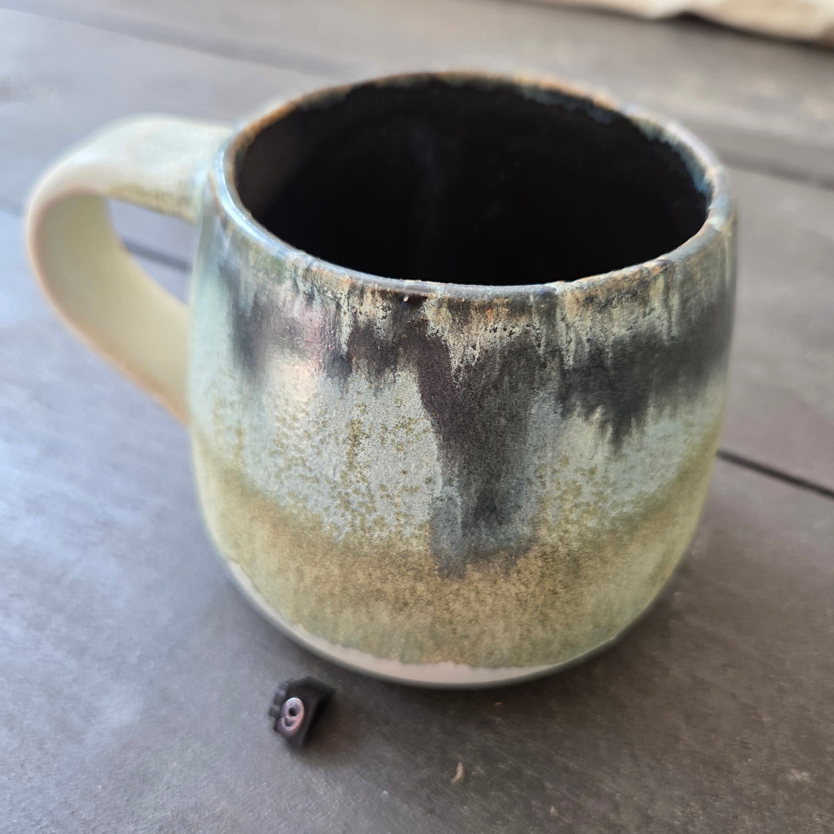 Handmade 16oz Stoneware Mug #9 | Northern Michigan Pottery | Perfectly Imperfect Pottery Coffee Cup | Made with Love by Got Mug Pottery