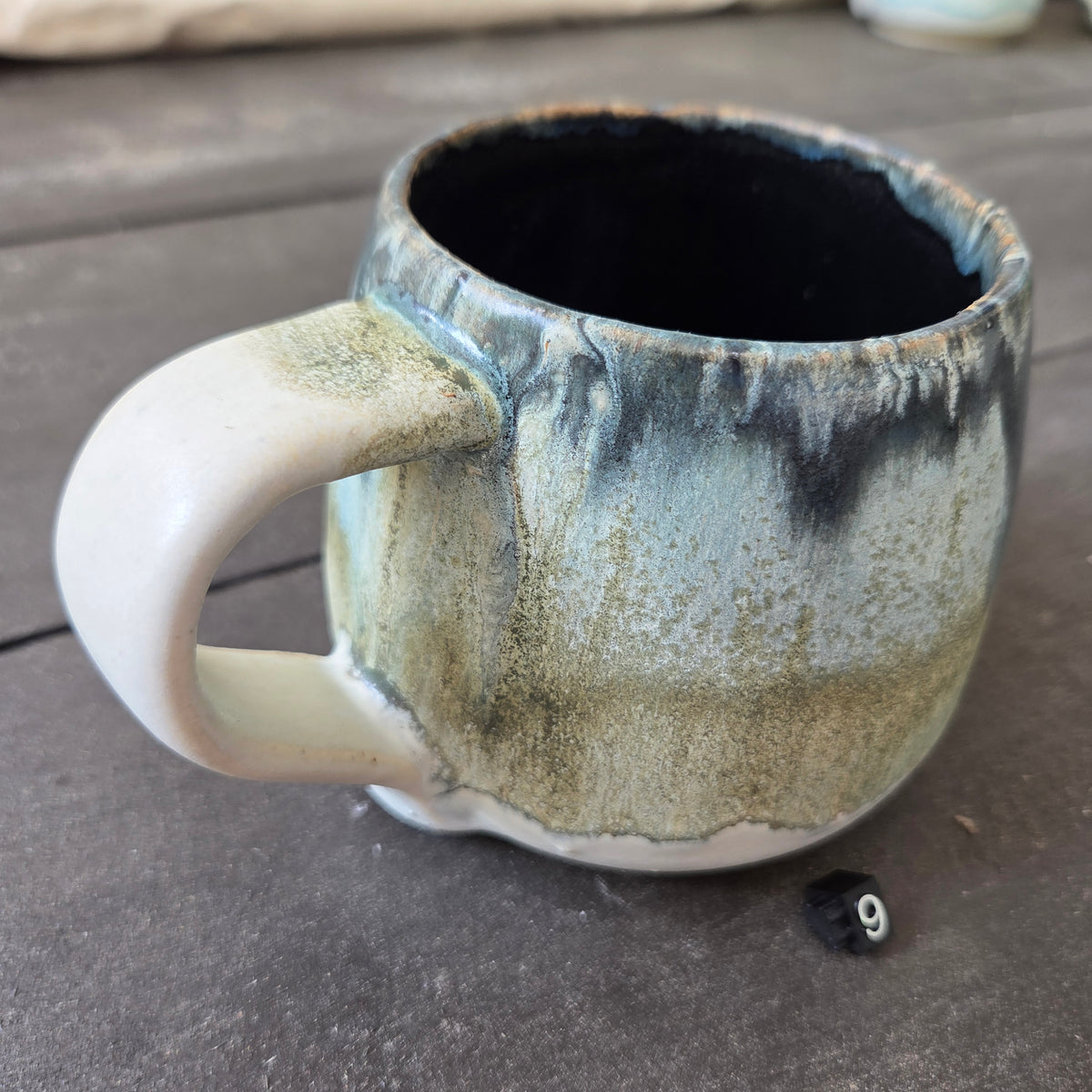 Handmade 16oz Stoneware Mug #9 | Northern Michigan Pottery | Perfectly Imperfect Pottery Coffee Cup | Made with Love by Got Mug Pottery