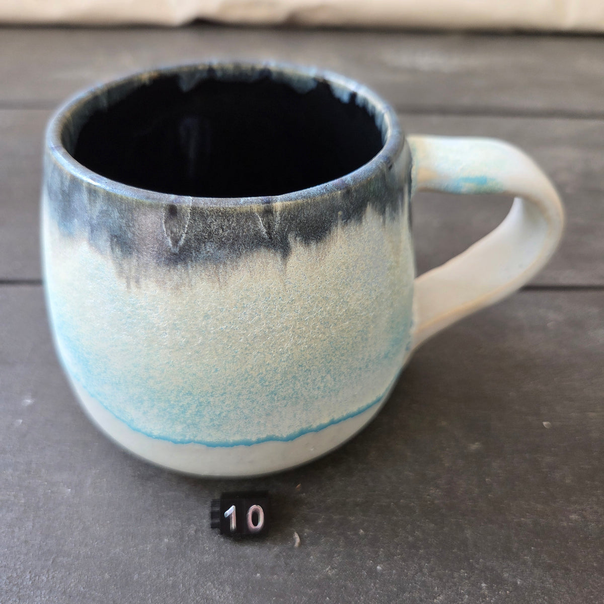 Handmade 16oz Stoneware Mug #10 | Northern Michigan Pottery | Perfectly Imperfect Pottery Coffee Cup | Made with Love by Got Mug Pottery