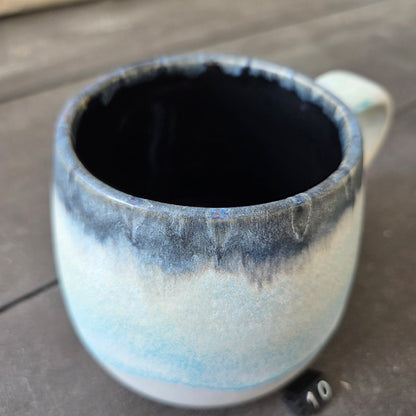 Handmade 16oz Stoneware Mug #10 | Northern Michigan Pottery | Perfectly Imperfect Pottery Coffee Cup | Made with Love by Got Mug Pottery