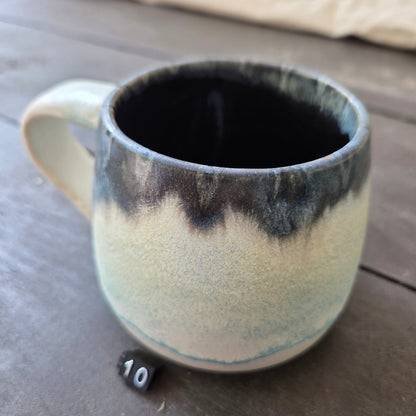 Handmade 16oz Stoneware Mug #10 | Northern Michigan Pottery | Perfectly Imperfect Pottery Coffee Cup | Made with Love by Got Mug Pottery