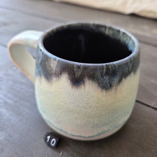 Handmade 16oz Stoneware Mug #10 | Northern Michigan Pottery | Perfectly Imperfect Pottery Coffee Cup | Made with Love by Got Mug Pottery