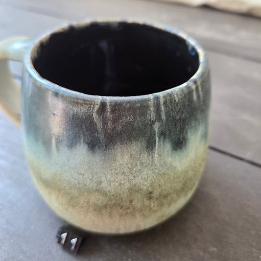 Handmade 16oz Stoneware Mug #11 | Northern Michigan Pottery | Perfectly Imperfect Pottery Coffee Cup | Made with Love by Got Mug Pottery