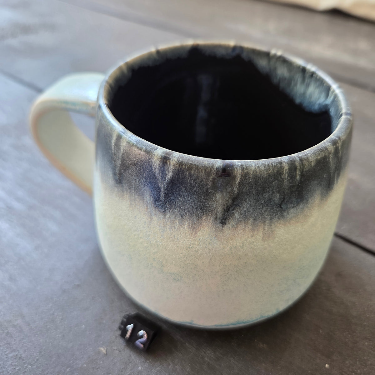 Handmade 16oz Stoneware Mug #12 | Northern Michigan Pottery | Perfectly Imperfect Pottery Coffee Cup | Made with Love by Got Mug Pottery