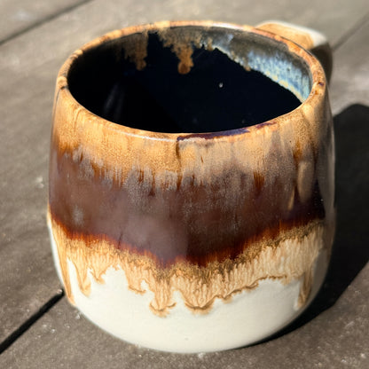 Handmade 16oz Stoneware Mug - Root Beer