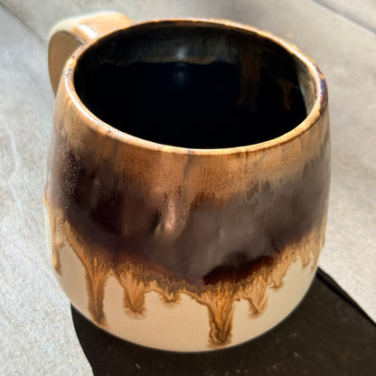 Handmade 16oz Stoneware Mug - Root Beer