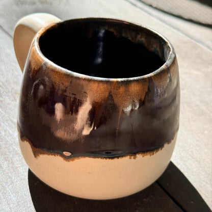 Handmade 16oz Stoneware Mug - Root Beer