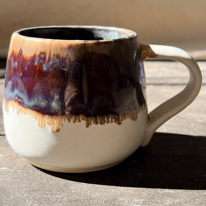 Handmade 16oz Stoneware Mug - Root Beer