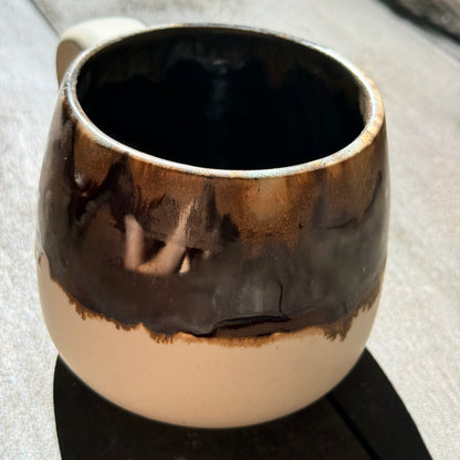 Handmade 16oz Stoneware Mug - Root Beer