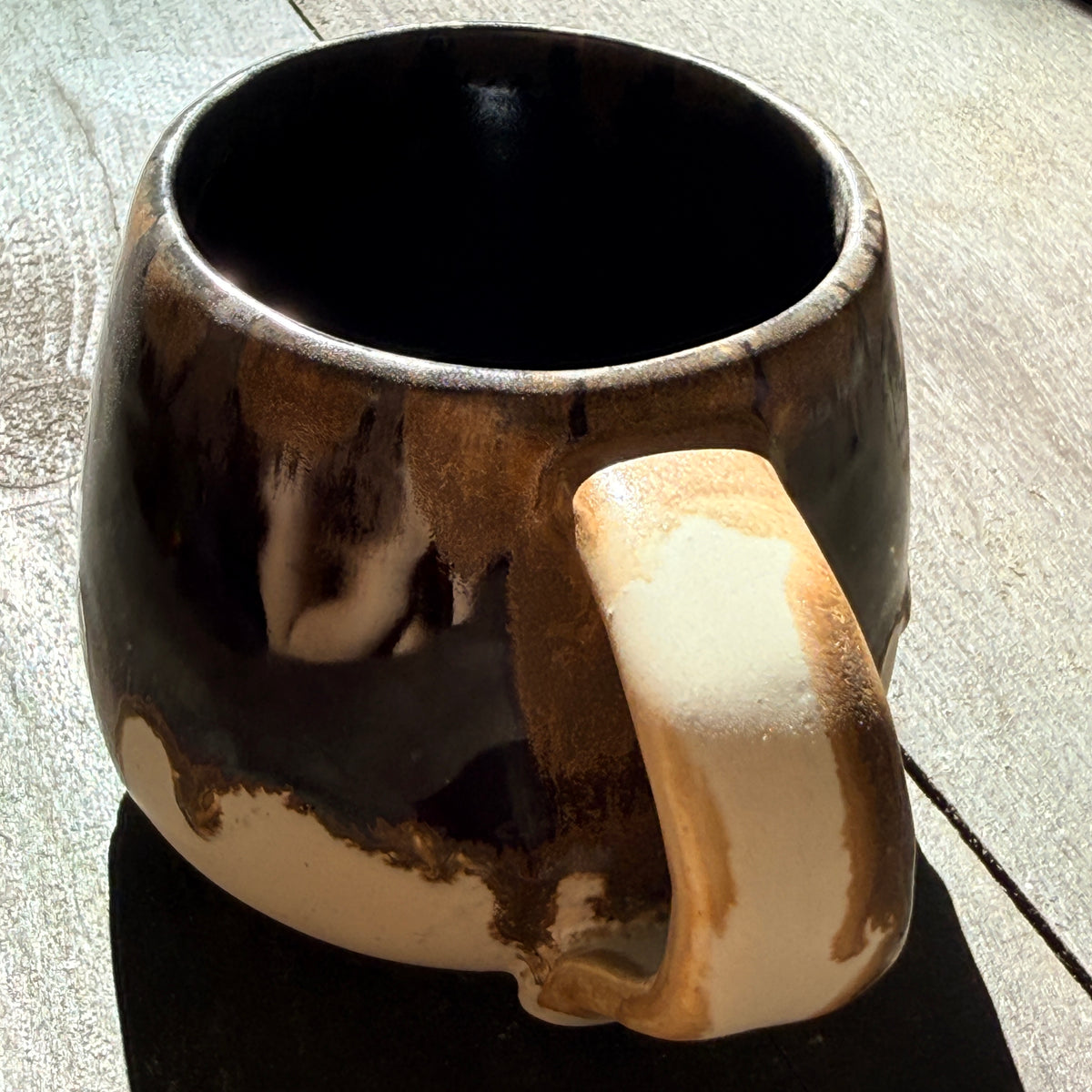Handmade 16oz Stoneware Mug - Root Beer