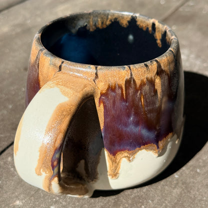 Handmade 16oz Stoneware Mug - Root Beer