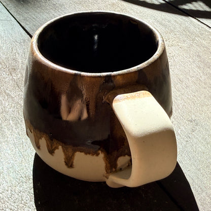 Handmade 16oz Stoneware Mug - Root Beer