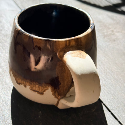 Handmade 16oz Stoneware Mug - Root Beer