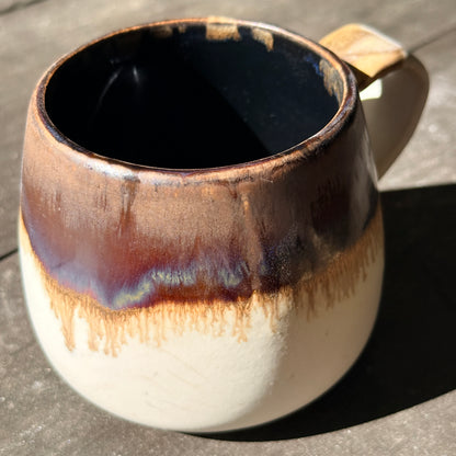 Handmade 16oz Stoneware Mug - Root Beer